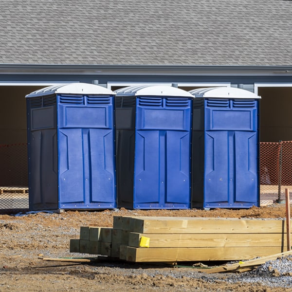 what is the cost difference between standard and deluxe porta potty rentals in Cordova Alabama